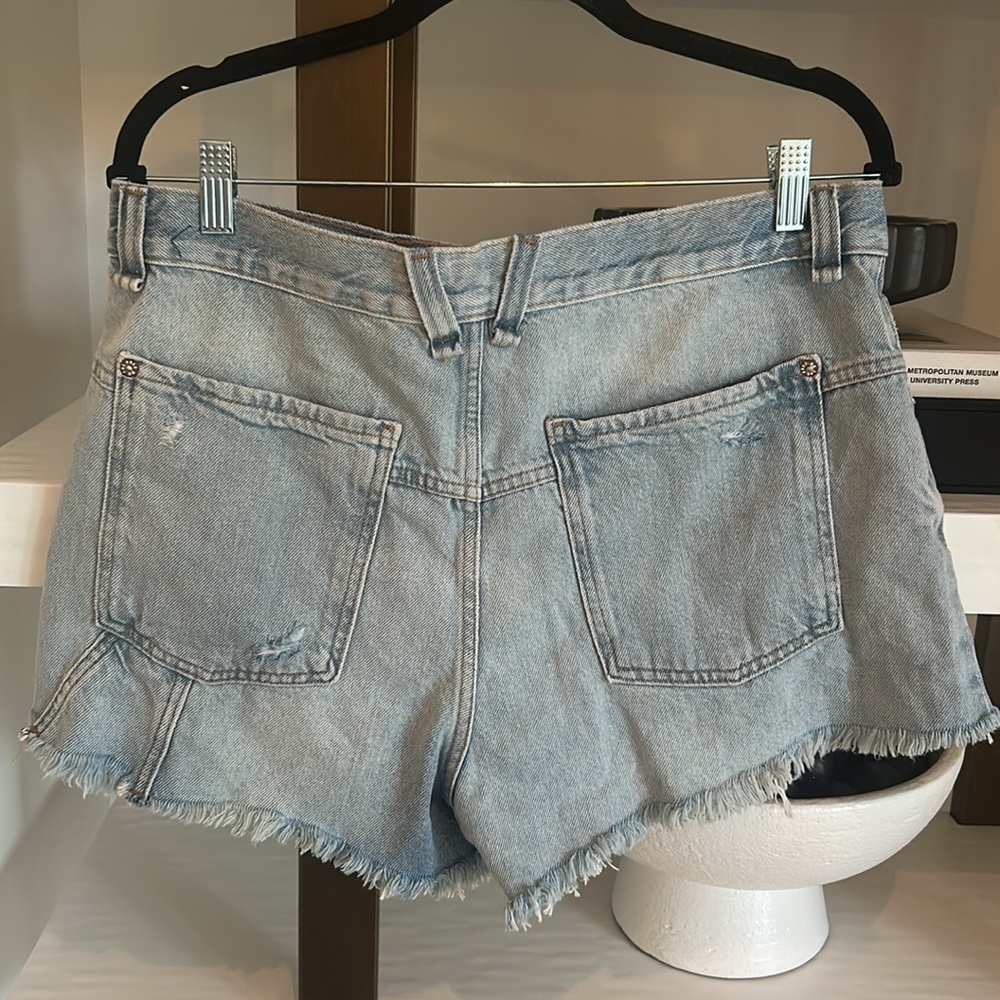 Free People Women's Now Or Never Denim Short - Picture 4 of 6
